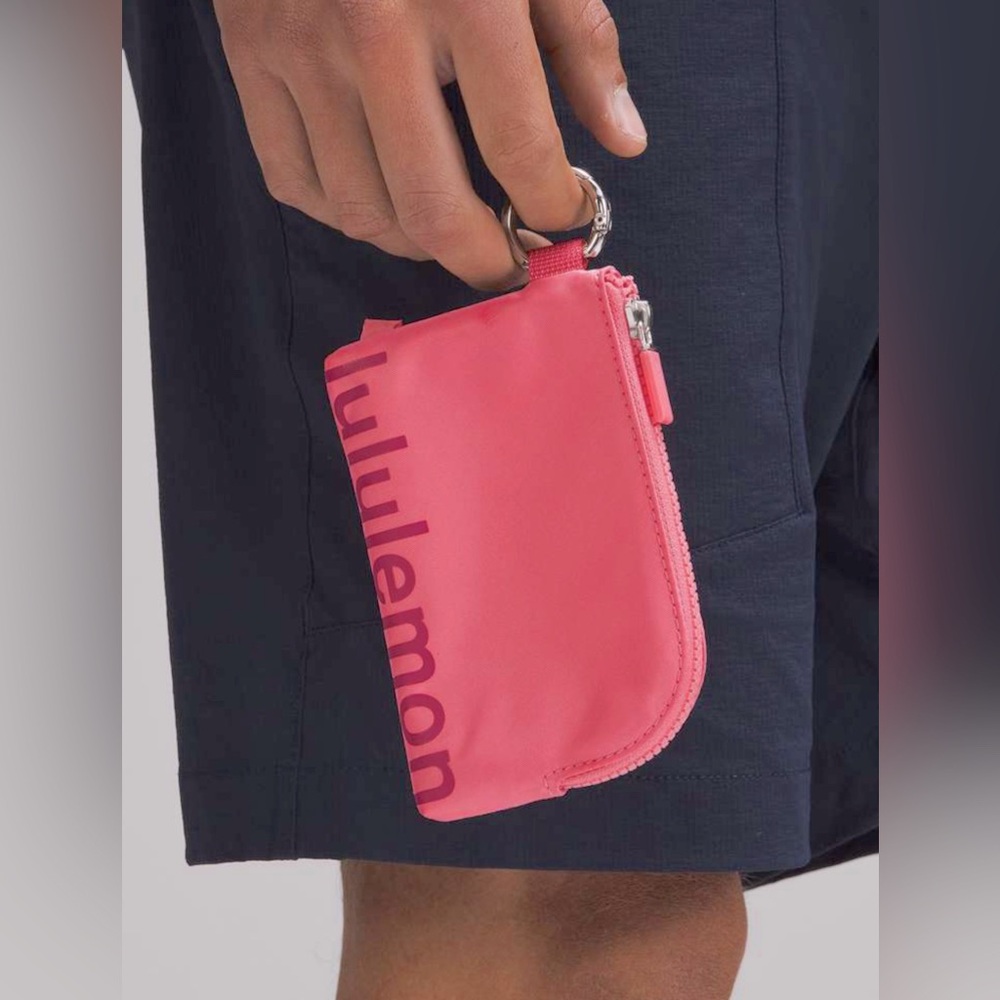 Lululemon Athletica Pink Zipper Pouch